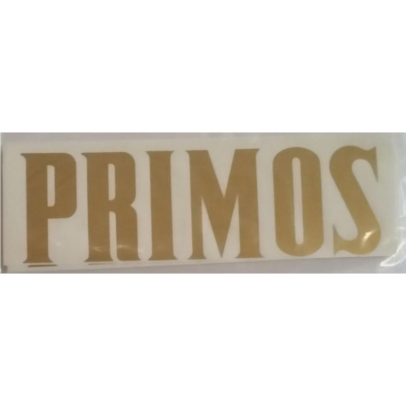 Letras adhesivas primos