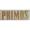 Letras adhesivas primos