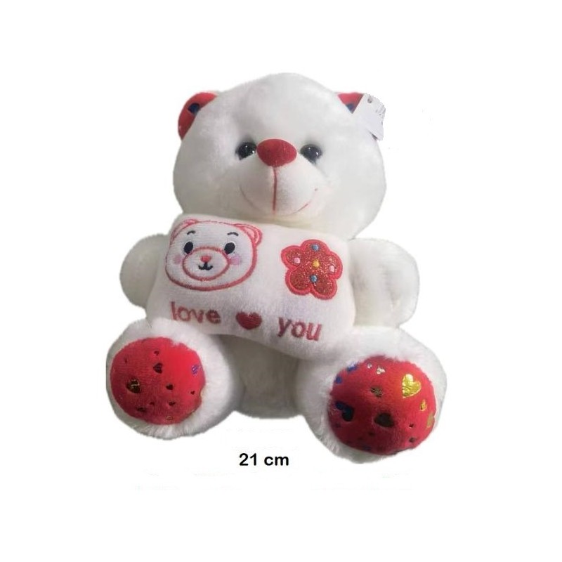Peluche osito cojin