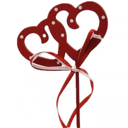 Pick corazón doble