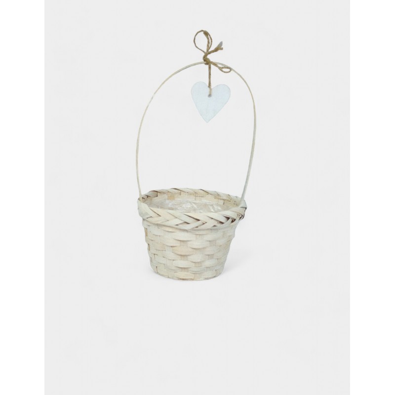 Cesta individual bambú