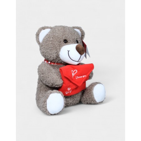 Peluche con sobre rojo