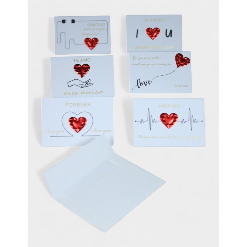 Tarjetas San Valentin set