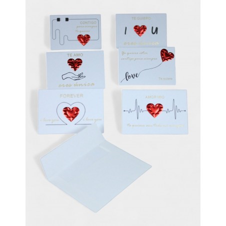 Tarjetas San Valentin set