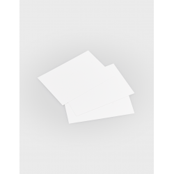 Tarjetas Simples Blancas