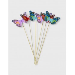 Pick decorativo butterfly