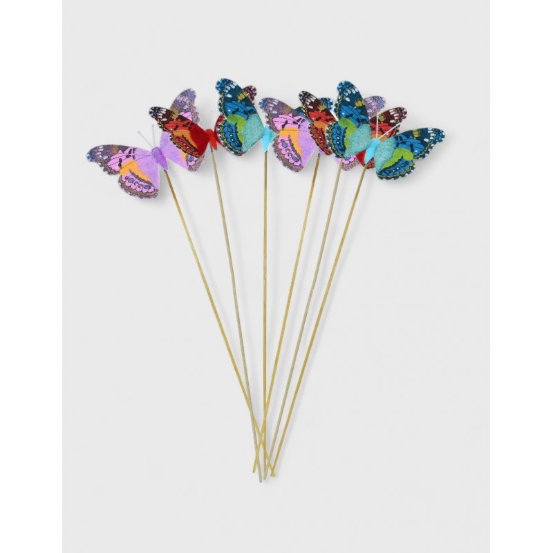Pick decorativo butterfly