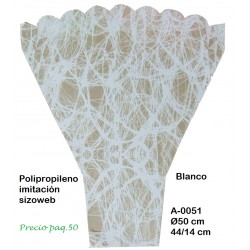 bouquet blanco para flores