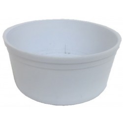 Tarrina plástico blanco