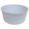 Tarrina plástico blanco