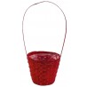 CESTA MIMBRE ROJA