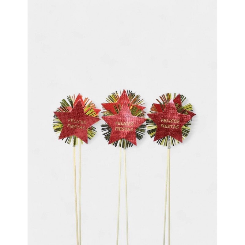 Pick Estrella Felices Fiestas