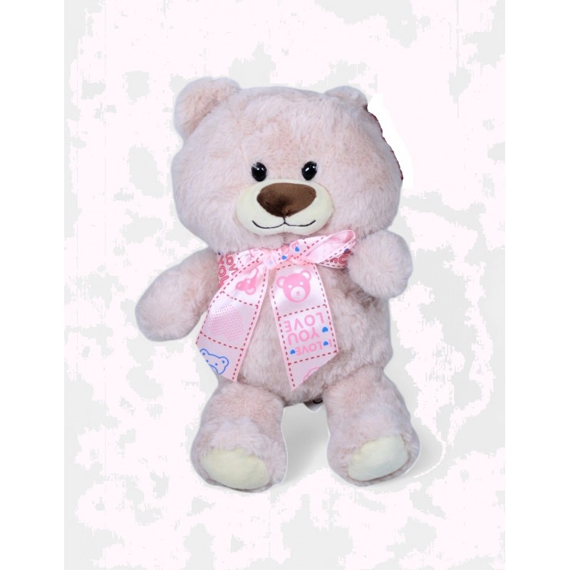 Peluche oso con lazo