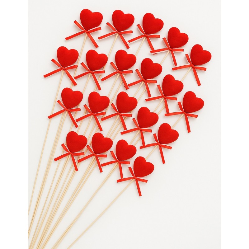 Pick Corazón Terciopelo