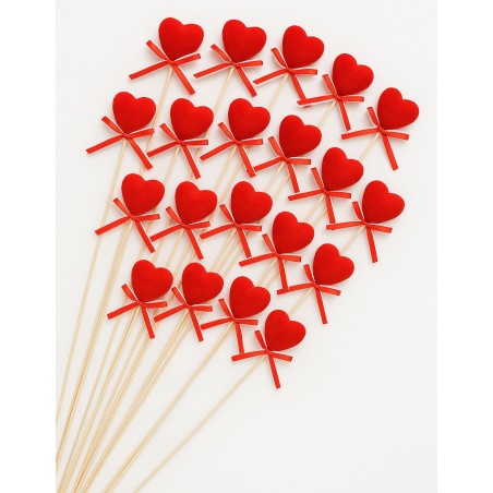 Pick Corazón Terciopelo