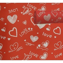 BOBINA POLIPROPILENO PERLATO CORAZONES