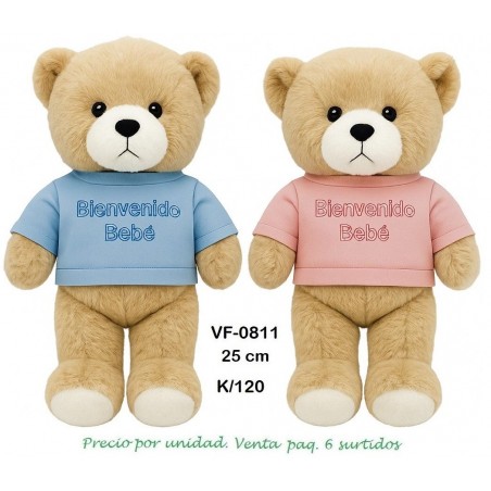 osito bienvenido bebe
