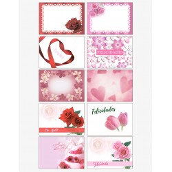 Tarjetas decorativas surtidas 6