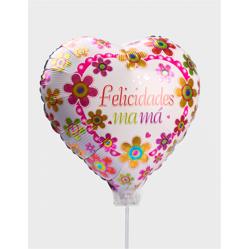 Globo felicidades mamá
