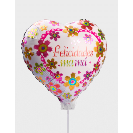 Globo felicidades mamá