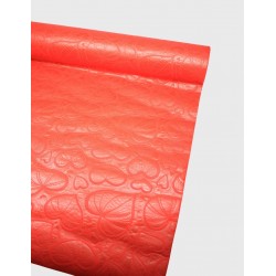 Rollo woven corazón relieve