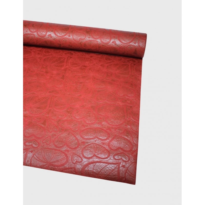 Rollo woven corazón relieve