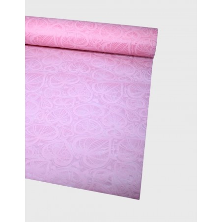 Rollo woven corazón relieve