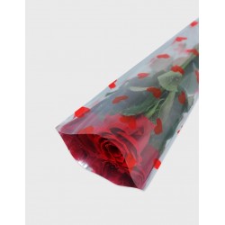Bolsa 1 tallo metal corazones